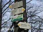 Skalka u Doks, cesta na zříceninu hradu Starý Berštejn